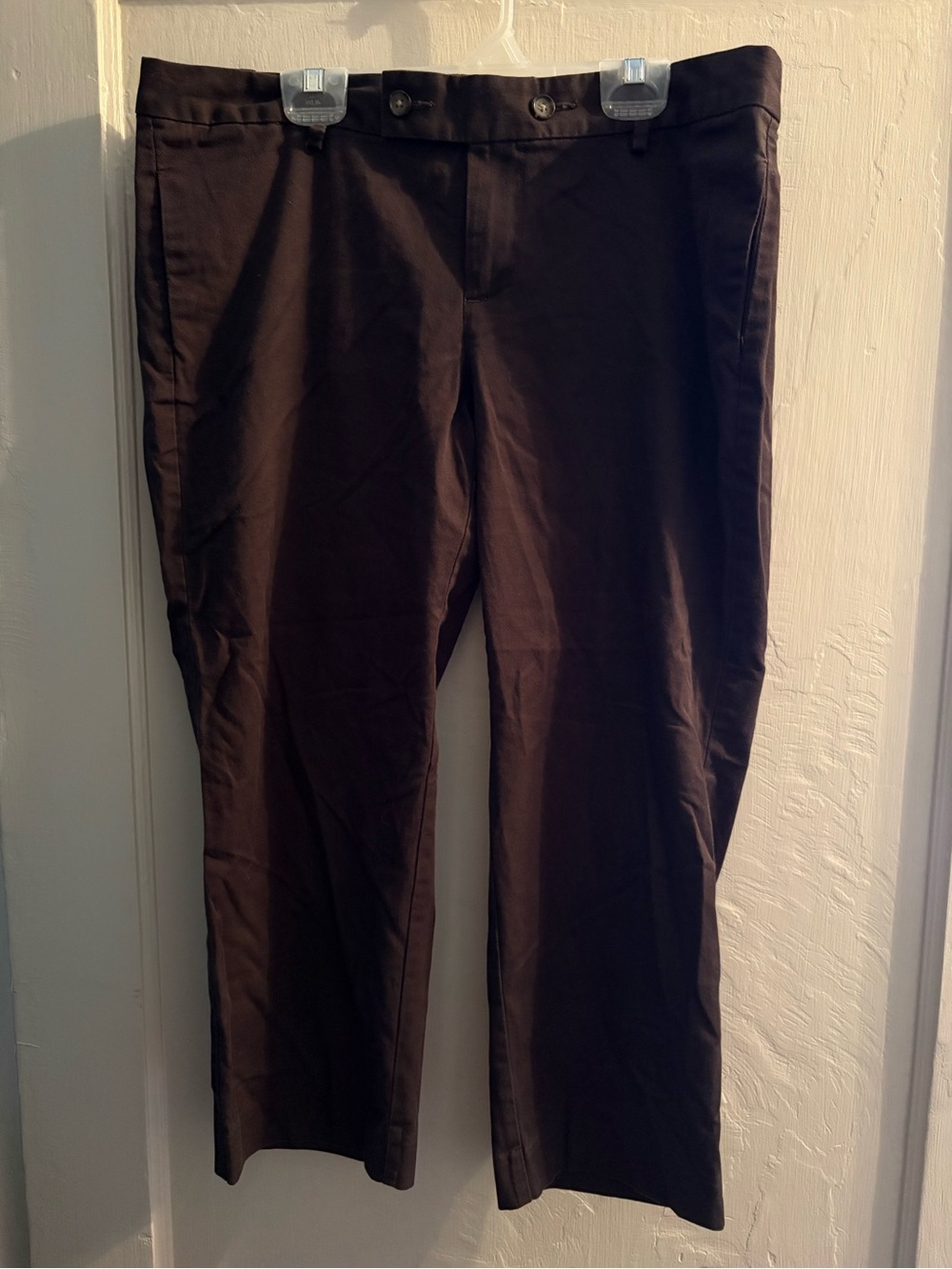 Banana Republic: Women’s Dark Brown Chinos